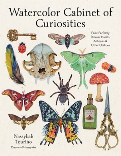 Watercolor Cabinet of Curiosities: Paint Perfectly Peculiar Insects, Antiques &