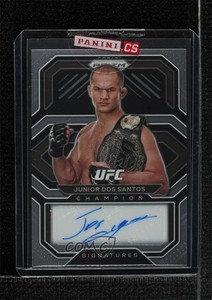 2021 Panini Prizm UFC Champion Signatures Junior Dos Santos #CS-JDS Auto