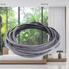 5m (16feet) Brush Weather Striping Card-Slot Seal Strip Pile Weatherstrip Doo...