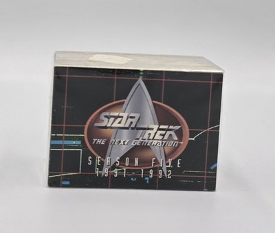 STAR TREK TRADING CARDS - SEASON Five 5 Base Set Komplett Next Generation SEALED