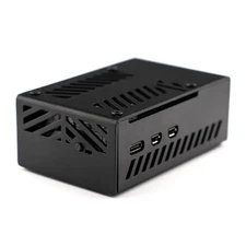 Pimoroni NVMe Base Case for Raspberry Pi 5 folded aluminium PIM771