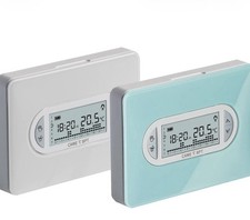 BPT/Came  TH 450 Cronotermostato Con Cover Bianca e Azzurra a Corredo da Parete