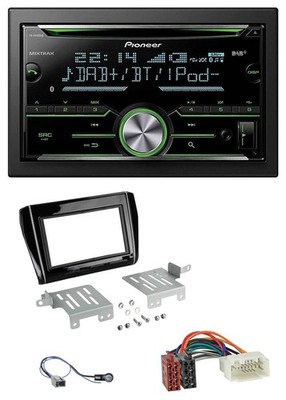 Pioneer Bluetooth MP3 DAB 2DIN USB CD Car Stereo for Suzuki Swift from 17 Black g