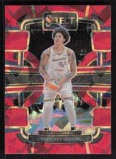 2024 Panini Select WNBA #68 Brittney Griner Red Ice Prizms