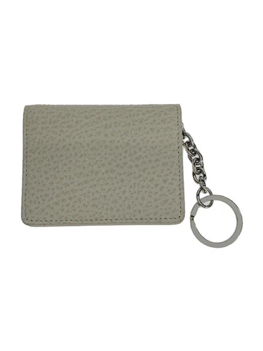 Estuche para tarjetas Maison Margiela de cuero blanco para mujer S56UI0128 usado - Imagen 1 de 6