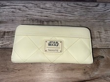 Cartera Star Wars Loungefly Princesa Leia Hoth Rebelde Cremallera Alrededor Marfil