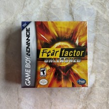 Fear Factor Unleashed - Nintendo Game Boy Advance GBA Brand New Sealed