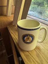 VTG Star Trek Coffee Mug 1993 USS Enterprise NCC-1701-A by Pfaltzgraff - C
