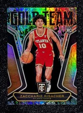 2024-25 Totally Certified - Gold Team Camo #24 Zaccharie Risacher /25 SSP  RC