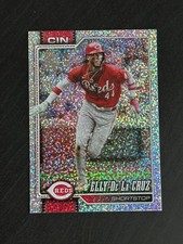 2026 Topps Series 1 Elly De La Cruz Celebration Confetti Reds Baseball Card #150