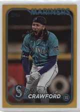 2024 Topps Series 1 Gold Foil JP Crawford #49 2ra