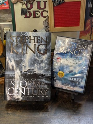 Storm of the Century (1999) Stephen King Novel for Television BOOK & MOVIE (HOR)