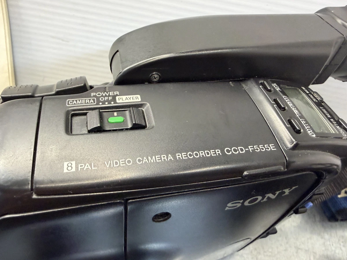 Sony Handycam CCD-F555E Video8 Hi-Fi Estéreo PAL