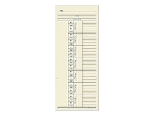 Cardinal Brands 9660200 Time Cards For Acroprint, Amano And Lathem Time Clocks,