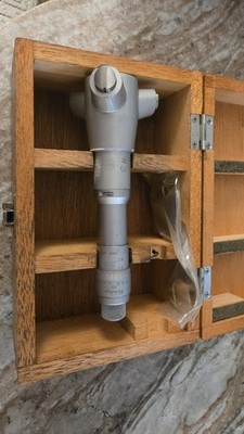 CALIBRATED Mitutoyo 168-213 Holtest Bore Mic 2.4-2.8''  Internal Bore Gage 261366