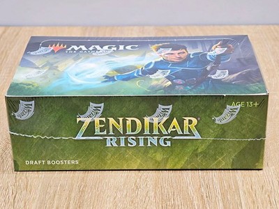 MTG: Magic The Gathering Zendikar Rising: Draft Booster Box + Box Topper Sealed