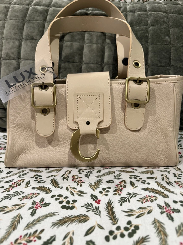 Authentic Chloe Paddington Beige Handbag Shoulder Bag - Image 2 of 4