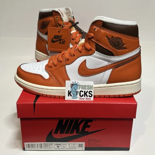 Jordan 1 Retro High OG Starfish Women’s 8.5 / Men’s 7 New DO9369-101 Cacao Wow