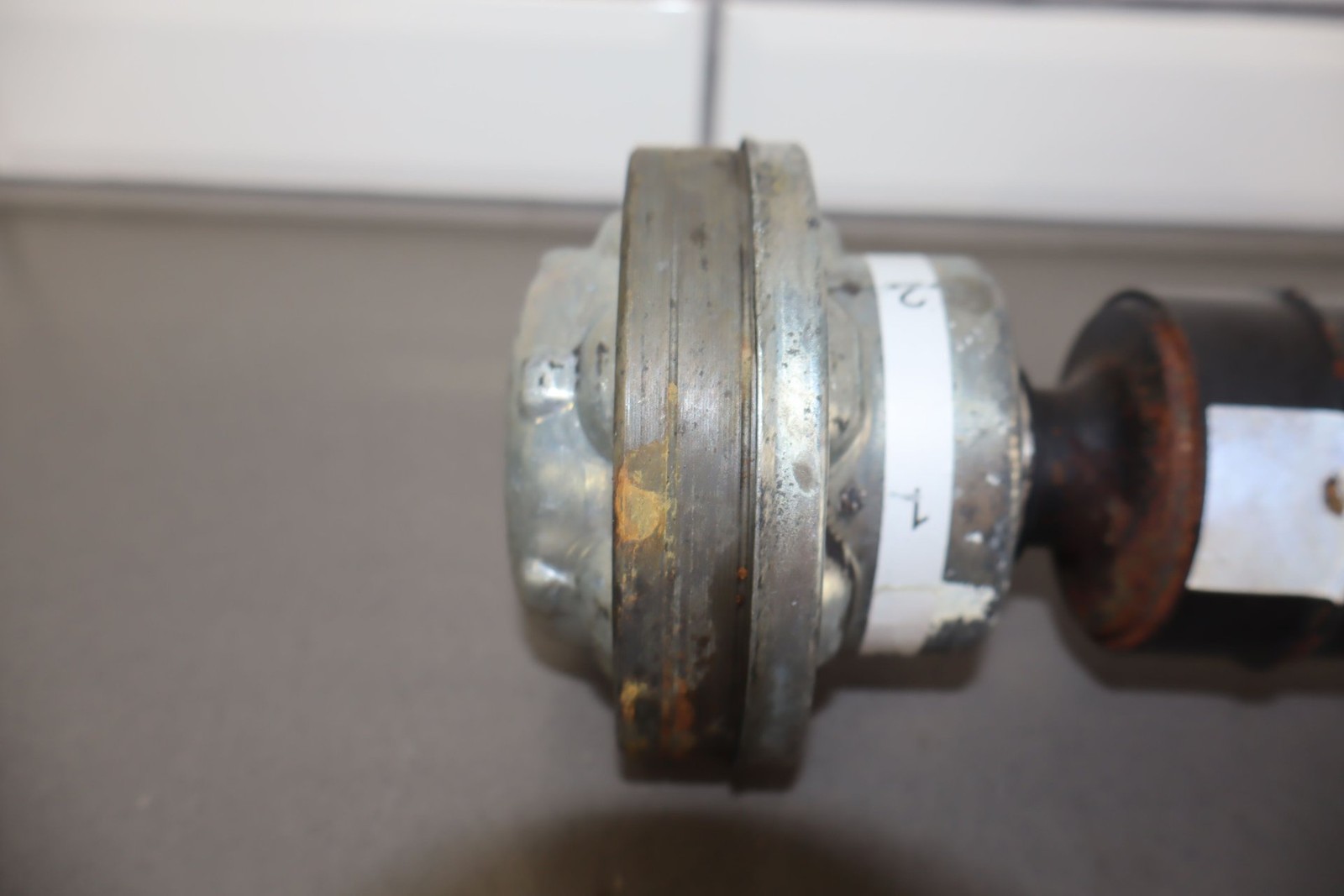 14-17 Maserati Ghibli 3.0T AWD Rear 2 Piece Drive Shaft OEM (06700085460) 77K
