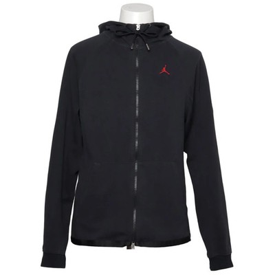 Jordan, Kapuzenpullover, Größe: S, Schwarz, Baumwolle/Polyester, Einfarbig #feE