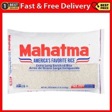 Mahatma Enriched Extra Long Grain White Rice 20 Lb Bag