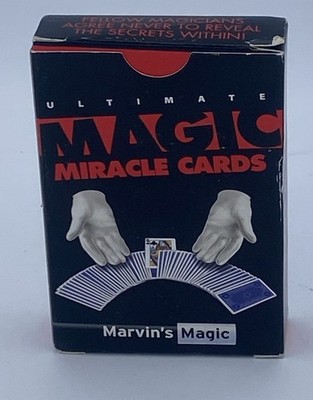 Marvin's Magic Miracle Cards Blue Marvins Ultimate Complete Sealed