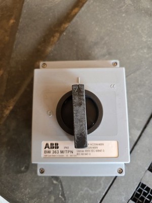 ABB BW 363 M/TPN Switch Module Brand New, Free Shipping, Veteran Owned Business