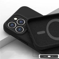 Magnetic Liquid Silicone Case for iPhone 14/13/12/11 Pro Max with Magsafe