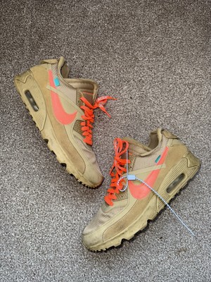 Nike Air Max 90 x Off-White Desert Ore Size UK10 UK