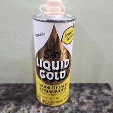 Scott's Liquid Gold Pourable Lemon Scent Vintage Wood Cleaner Preservative