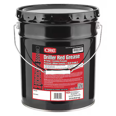 #ad Crc Sl3650 Driller Red Grease Ext Pressure 35 Lb. 35 Lb Pail Red $308.99