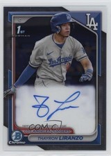 2024 Bowman Chrome Prospect Auto Thayron Liranzo #CPA-TL Auto 1e56