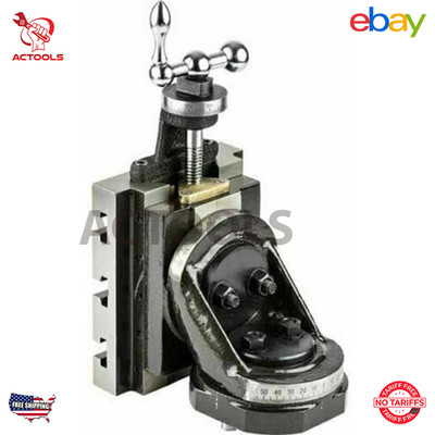 NEW Lathe Vertical Milling Slide Swivel Base For 4'' x 5'' Bed  USA  ACTOOLS