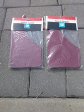 Set Of 4 Nos Gm Vintage Chevrolet Splash Guards Mud Flaps Maroon 999035