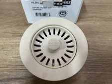 Franke WD-900-CHA Colorline 4-1/2" Wide Garbage Disposal Flange Kit, Champagne