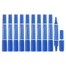 10 Pcs Art Marker Pen Double-Ended Colored Pen Dual Sketch Marker, Middle Blue