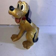 WALT DISNEY AMERICAN POTTERY LOS ANGELES,PLUTO SITTING 1946 - 55, EXCELLENT CON 