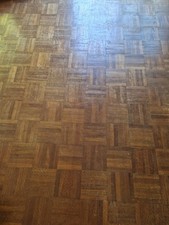 Parquet Flooring Reclaimed Teak 6”x1’x3/8”