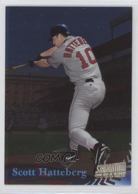 1998 Topps Stadium Club One of a Kind 6/150 Scott Hatteberg #121 3a8