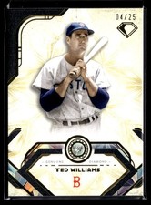 2025 Topps Diamond Icons Real Diamond Ted Williams /25 Boston Red Sox #9