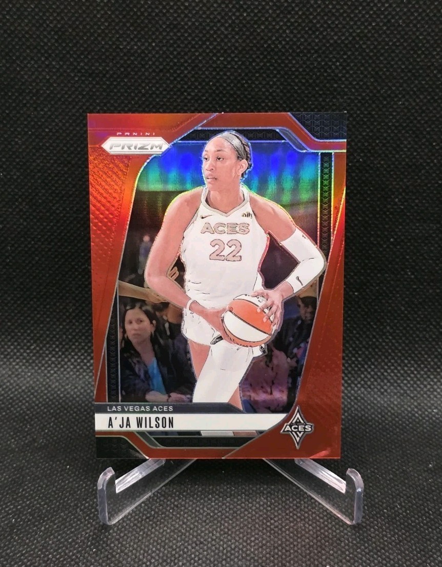2024 Panini Prizm WNBA #86 A'ja Wilson Red Prizm /299