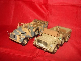 TAMIYA 1/35 LOT 2 MAQUETTES MILITAIRES VOITURE