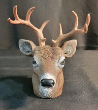 Hitch Buds Whitetail 10 Point Buck Deer Antlers Cover Hunter Gift Truck Decor