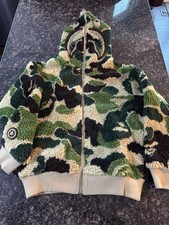 NWT BAPE ABC CAMO BOA SHARK RELAXED FIT FULL ZIP HOODIE ABATHINGAPE Pick Size