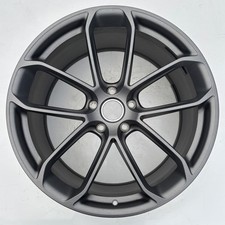 Porsche Cayenne GT Turbo 22" Rear Alloy Wheel Vesuvius Grey 11.5J 9Y3601025AP