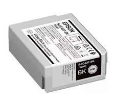 Genuine Epson Ink Cartridge Black Gloss for CW-C4000e SeriesCW-C4000  SJIC42P-BK