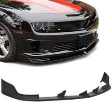 Sasa Made For 2010-2013 Chevy Camaro Ss V8 Stl Pu Front Bumper Lip Spoiler