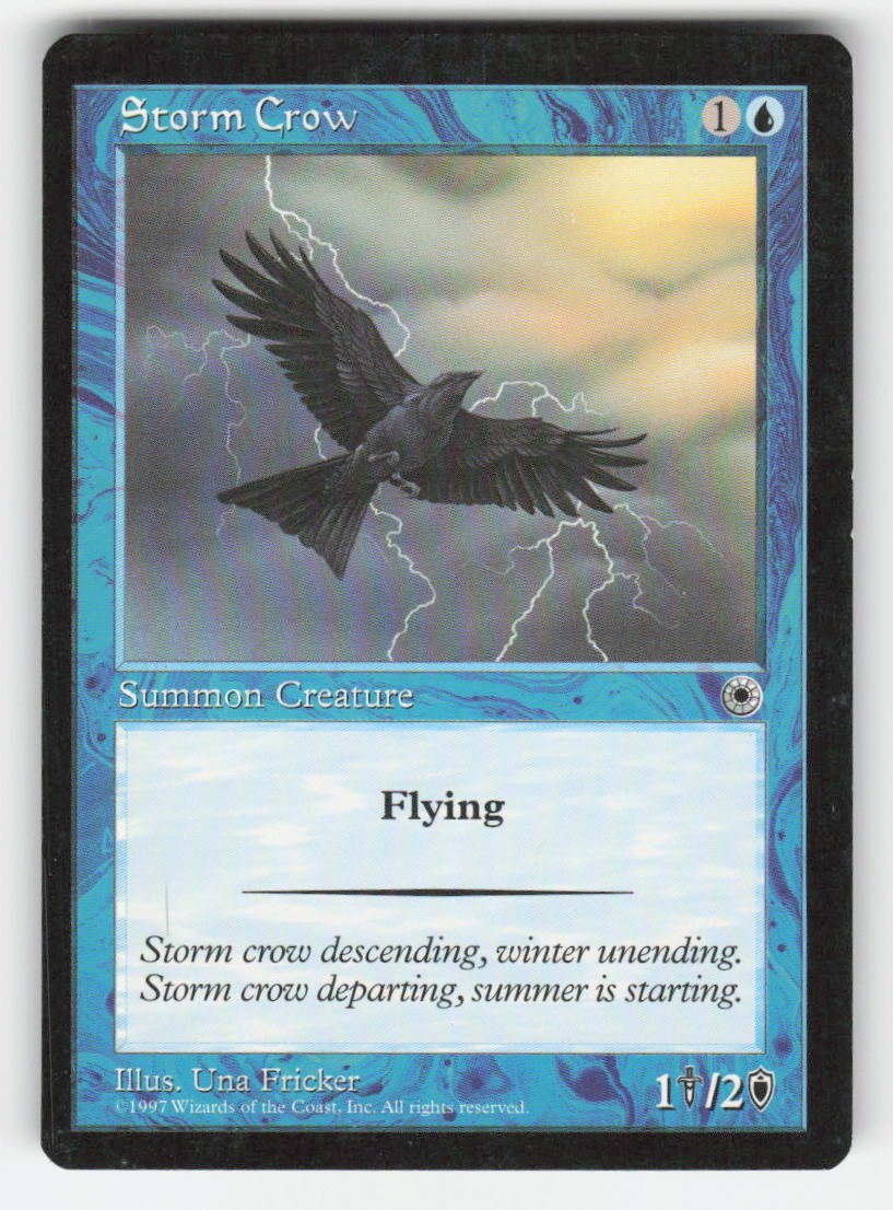 1997 Storm Crow Portal 68/222 MTG