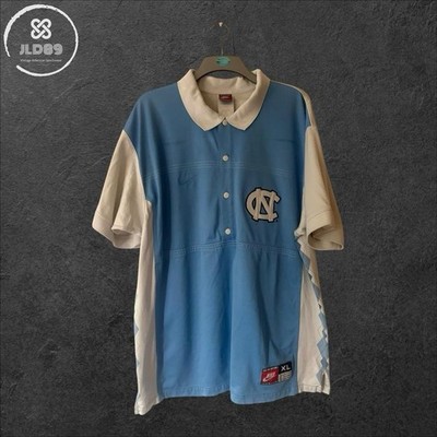 Nike - NCAA 1990 s UNC North Carolina Tar Heels Warm Up Basketball Jersey - XL