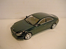 Vintage Minichamps Die Cast Scale Model Car Mercedes Benz CLS Class 1:43 Dk Grn